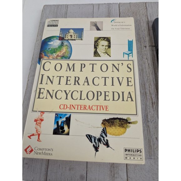Compton's Interactive Encyclopedia Interactive Compact Disc Phillips CD-i - Picture 2 of 6